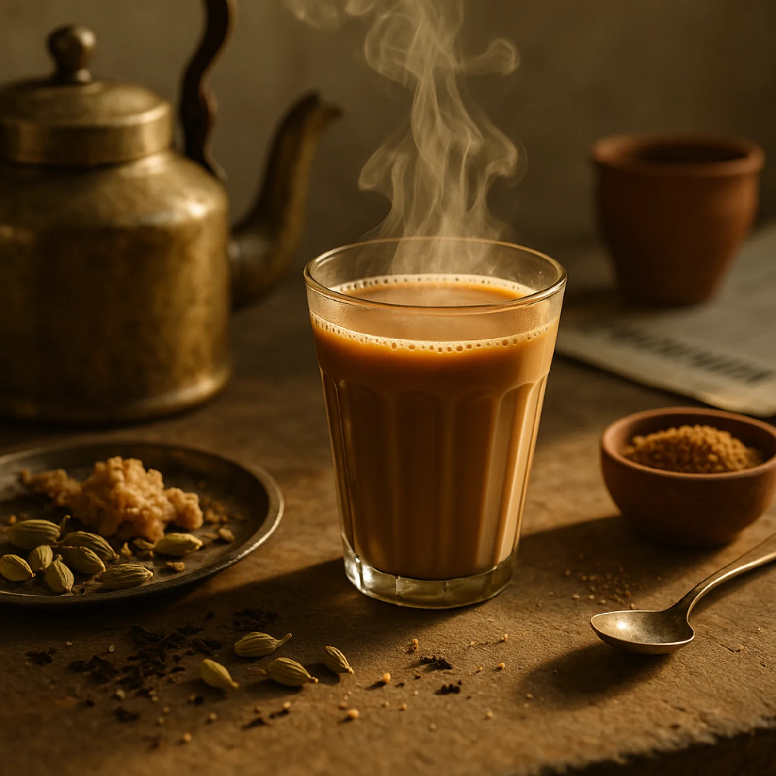Traditioneller Masala Chai