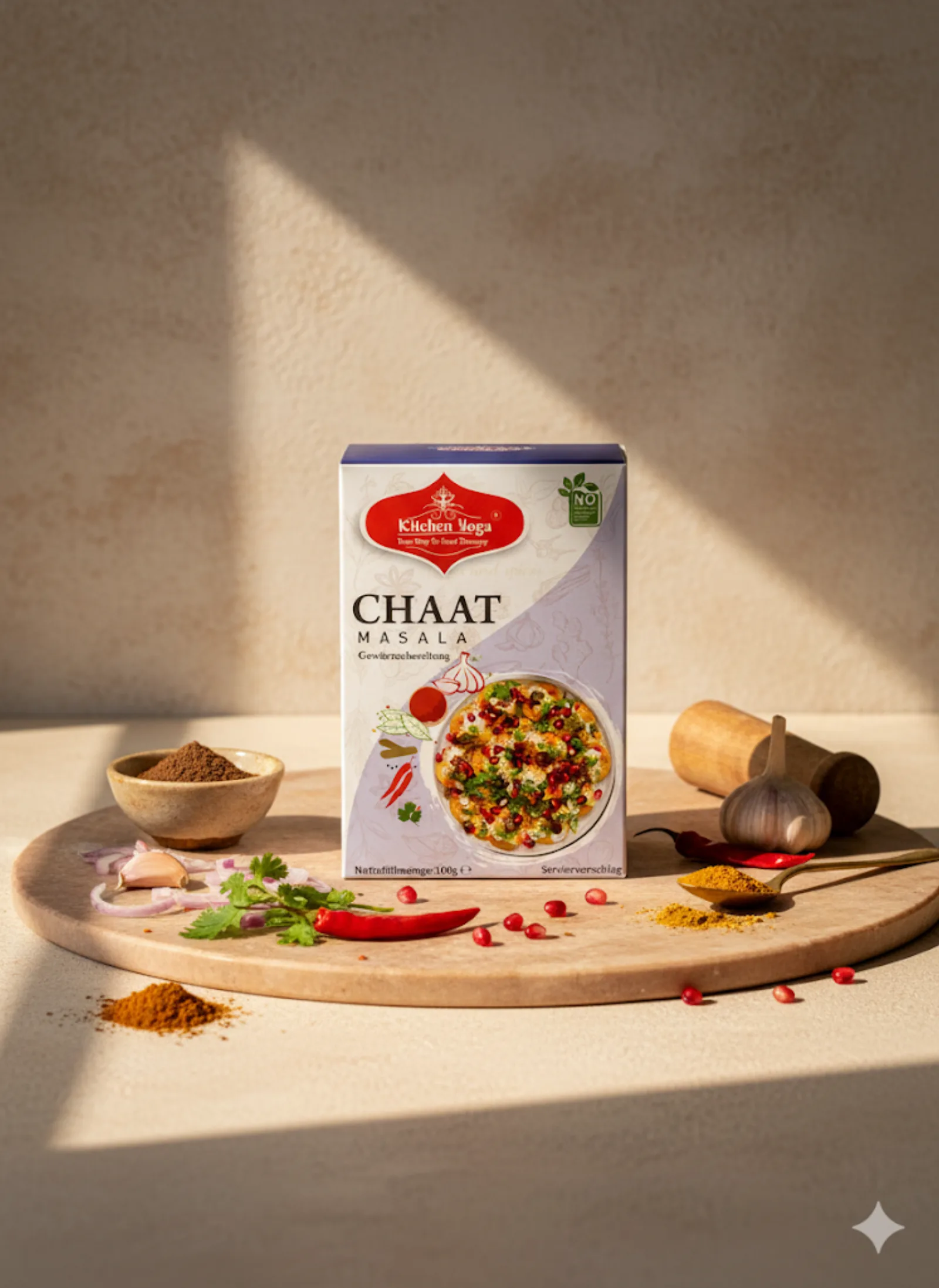 Chaat Masala Gewürzzubereitung