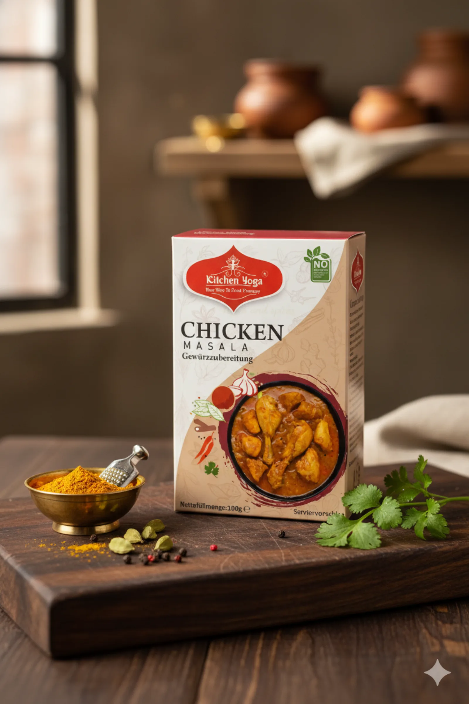 Chicken Masala Gewürzzubereitung